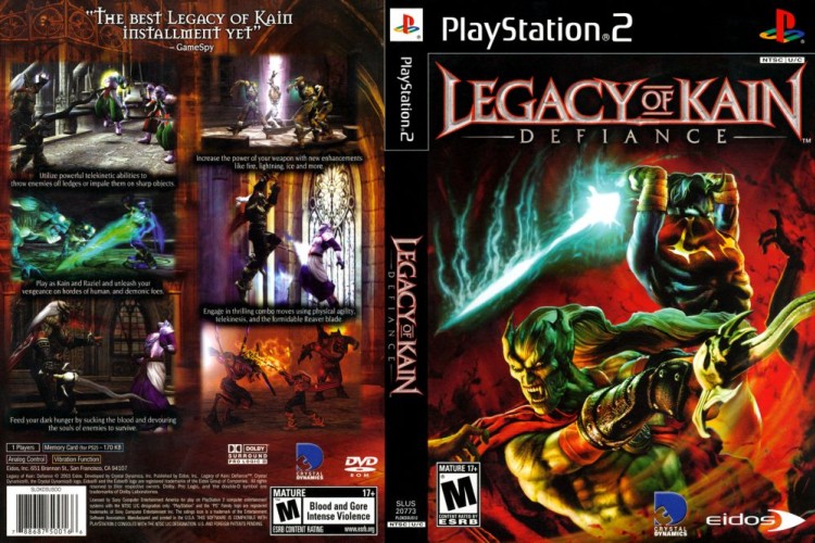 Legacy of Kain: Defiance - PlayStation 2 | VideoGameX