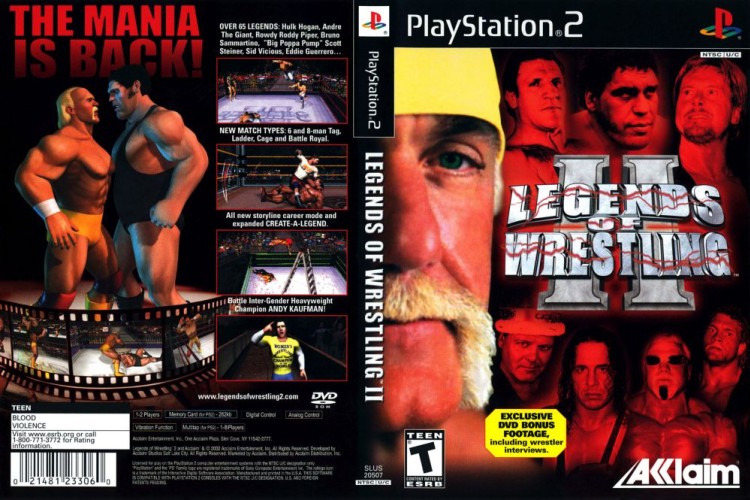 Legends of Wrestling II - PlayStation 2 | VideoGameX