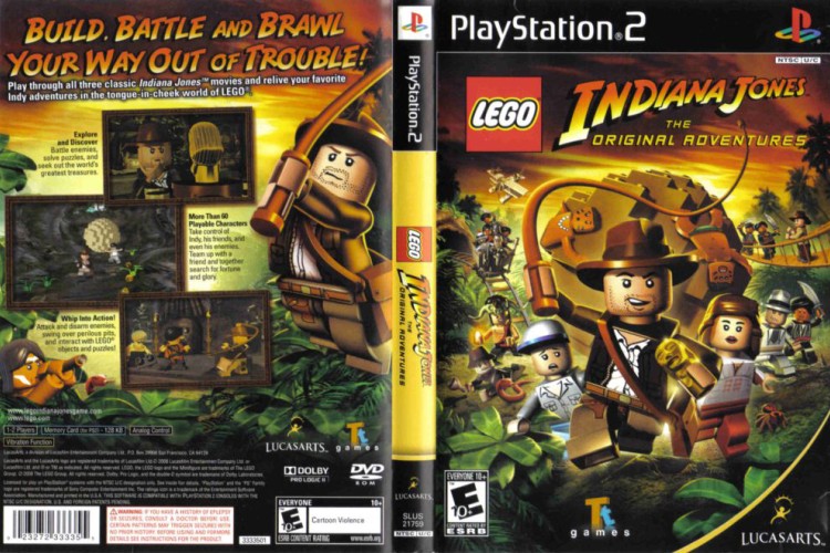 LEGO Indiana Jones: Original Adventures - PlayStation 2 | VideoGameX