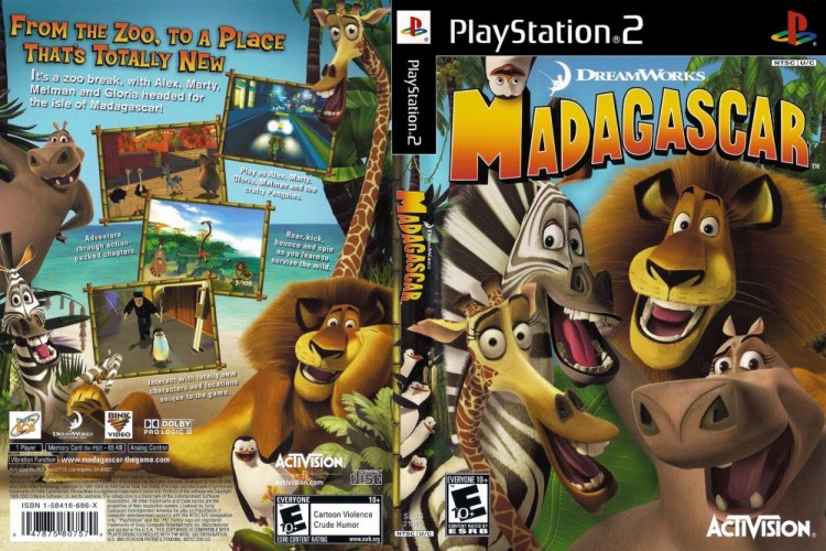 Madagascar - PlayStation 2 | VideoGameX