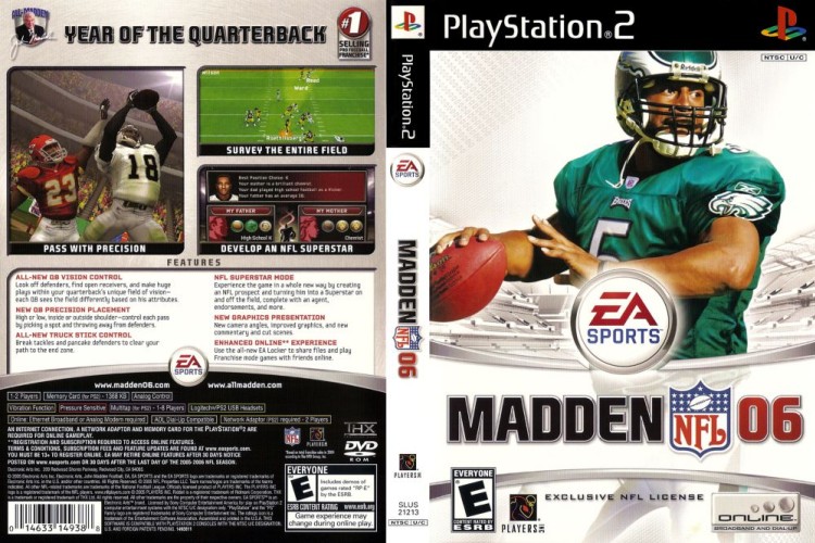 Madden NFL 06 - PlayStation 2 | VideoGameX