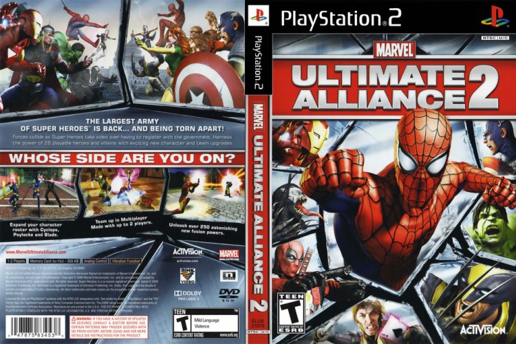 Marvel: Ultimate Alliance 2 - PlayStation 2 | VideoGameX