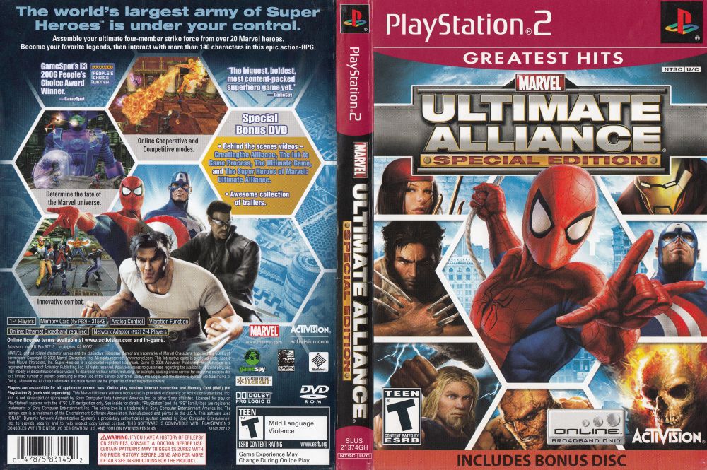 marvel ultimate alliance gold