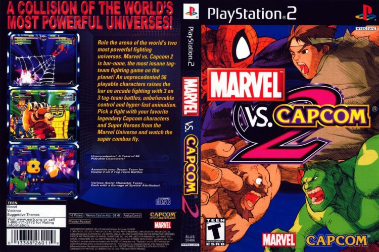 Marvel vs. Capcom 2 - PlayStation 2 | VideoGameX