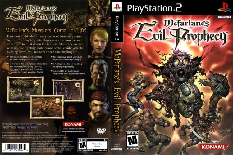 McFarlane's Evil Prophecy - PlayStation 2 | VideoGameX