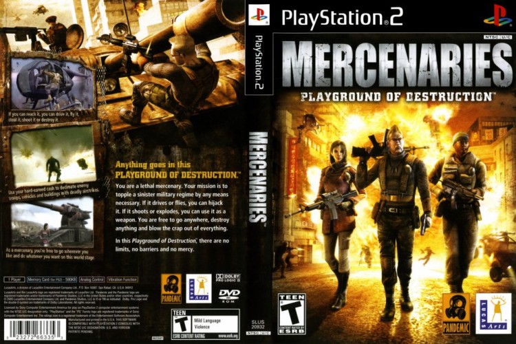 Mercenaries: Playground of Destruction - PlayStation 2 | VideoGameX