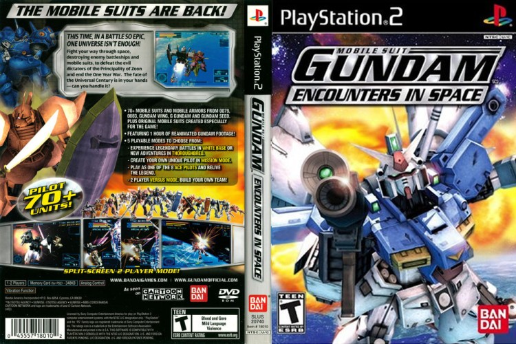 Mobile Suit Gundam: Encounters in Space - PlayStation 2 | VideoGameX