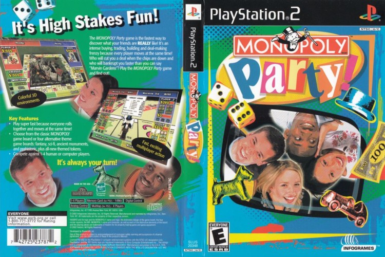 Monopoly Party - PlayStation 2 | VideoGameX