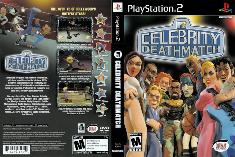 MTV's Celebrity Deathmatch - PlayStation 2 | VideoGameX