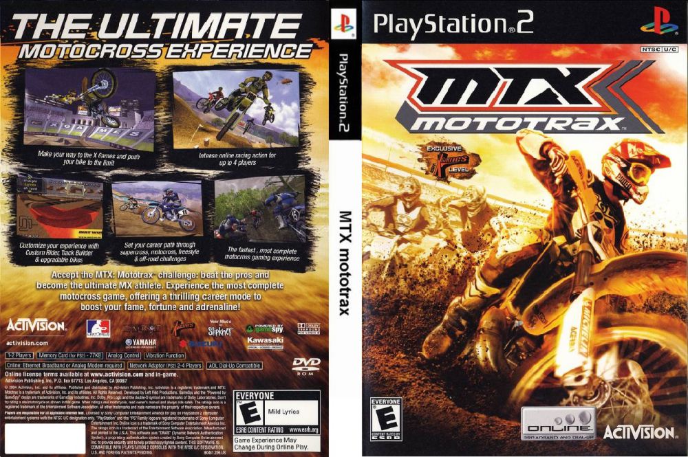 MTX Mototrax PS2 - Games n' Stuff