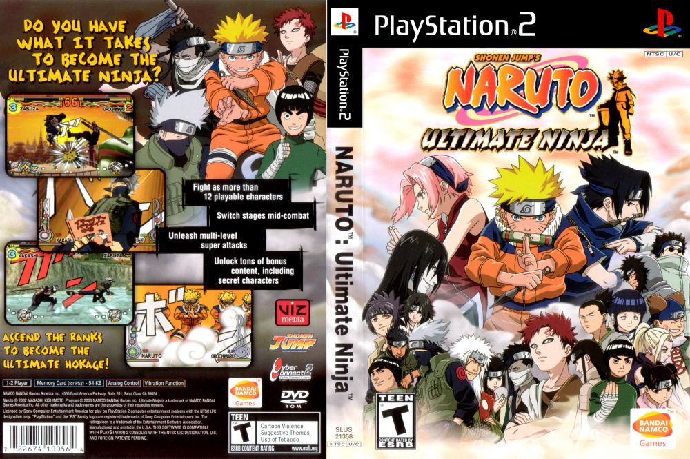 Naruto: Ultimate Ninja Cheats For PlayStation 2 - GameSpot