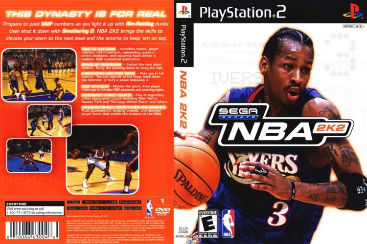 NBA 2K2 - PlayStation 2 | VideoGameX