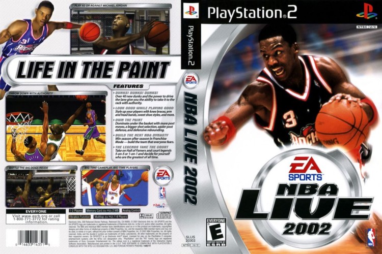 NBA Live 2002 - PlayStation 2 | VideoGameX