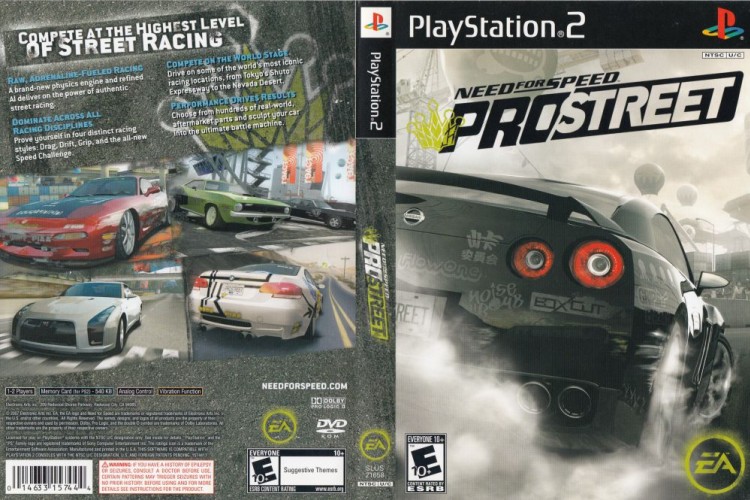 Need for Speed: ProStreet - PlayStation 2 | VideoGameX