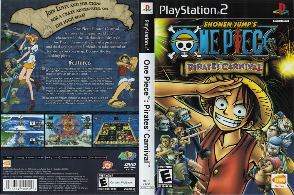 One Piece: Pirates' Carnival - (PS2) PlayStation 2 [Pre-Owned]