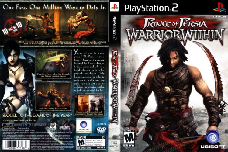 Prince of Persia: Warrior Within - PlayStation 2 | VideoGameX