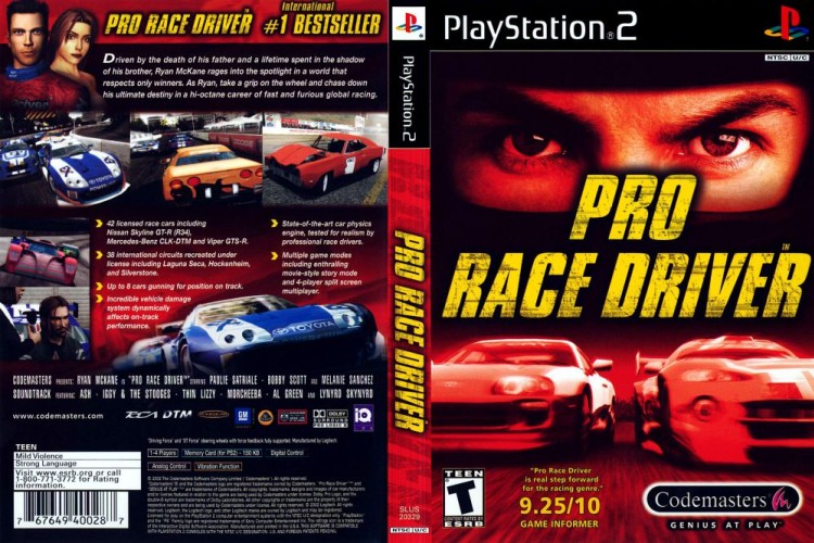 Pro Race Driver - PlayStation 2 | VideoGameX