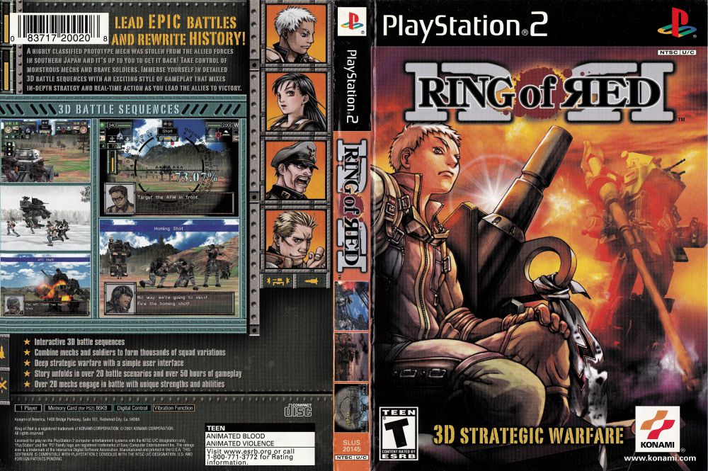 Ring Of Red Playstation 2 Videogamex