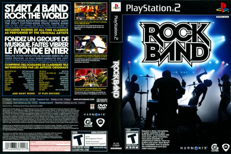 Rock Band [Game Only] - PlayStation 2 | VideoGameX