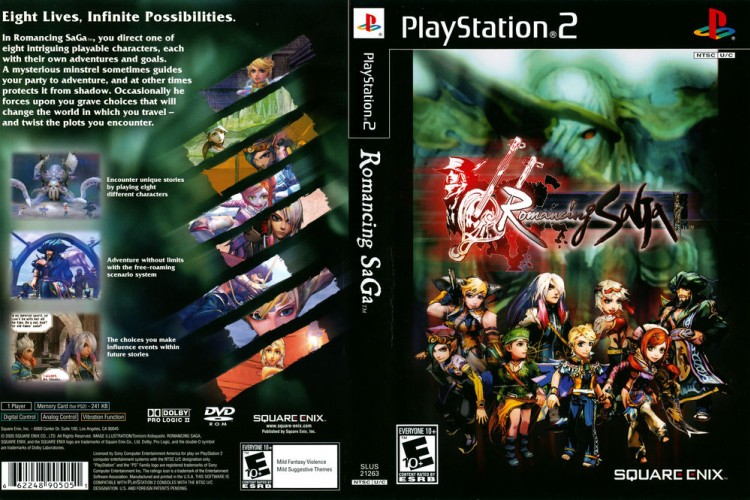 Romancing SaGa - PlayStation 2 | VideoGameX