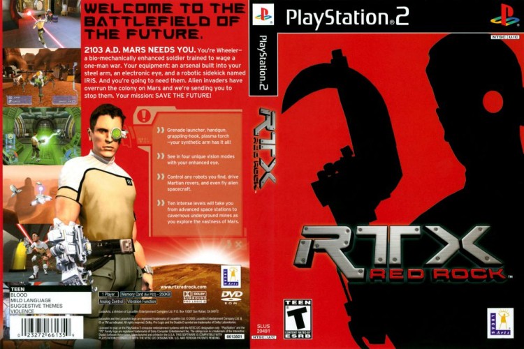 RTX Red Rock - PlayStation 2 | VideoGameX