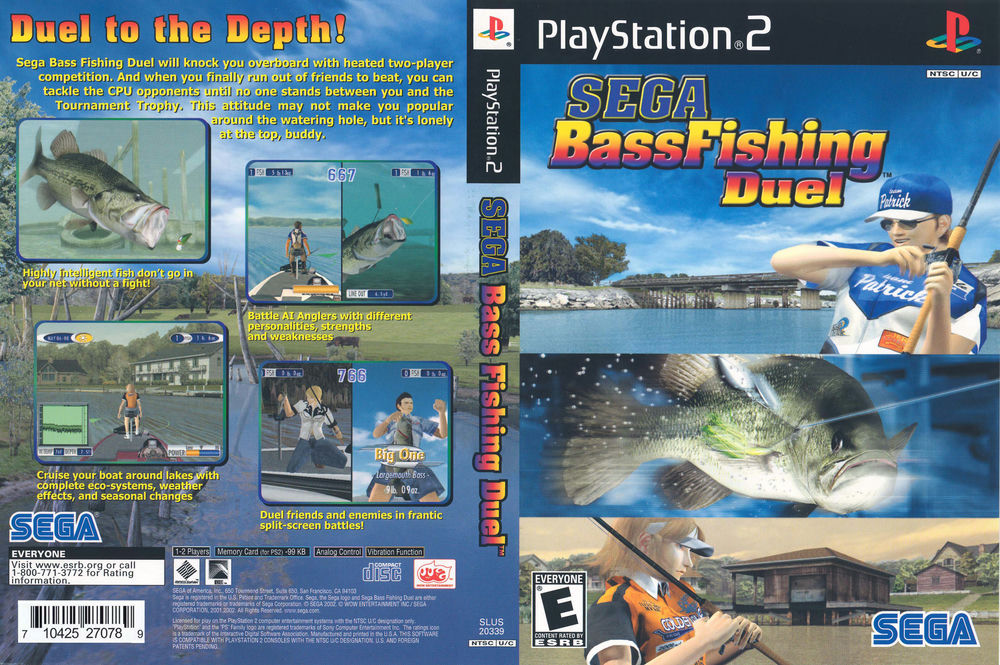 Sega Bass Fishing Duel - PlayStation 2