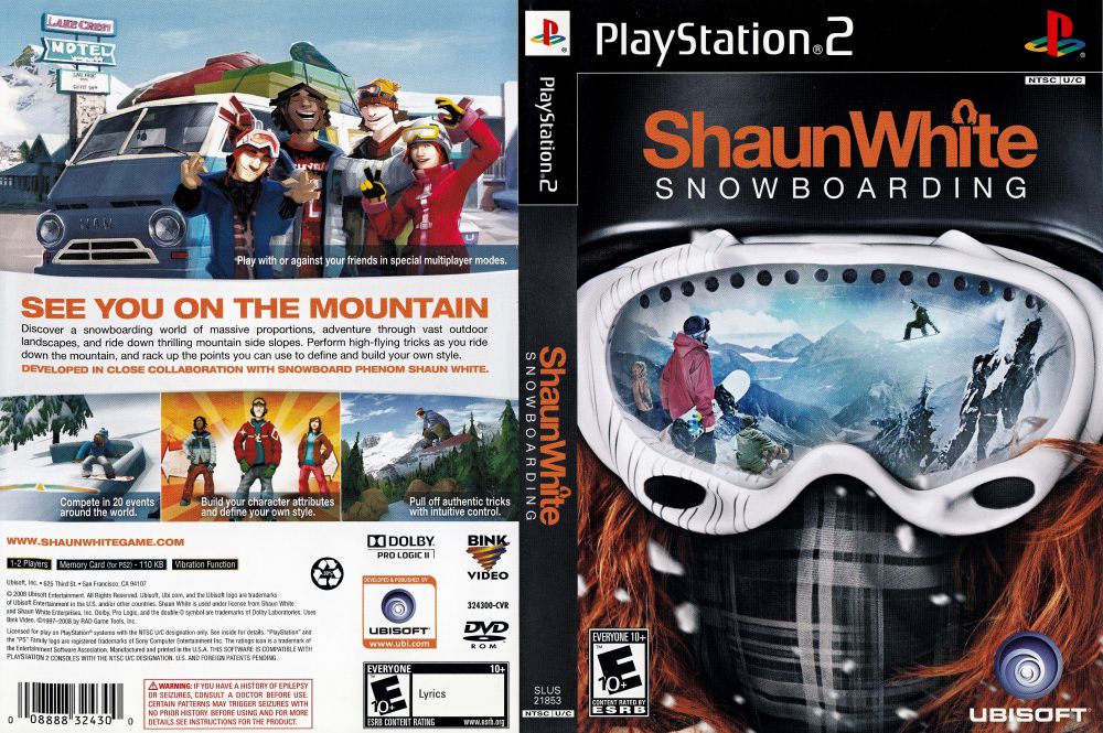 shaun white snowboarding game