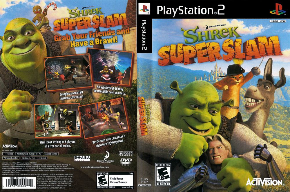 Shrek Superslam PlayStation 2 VideoGameX