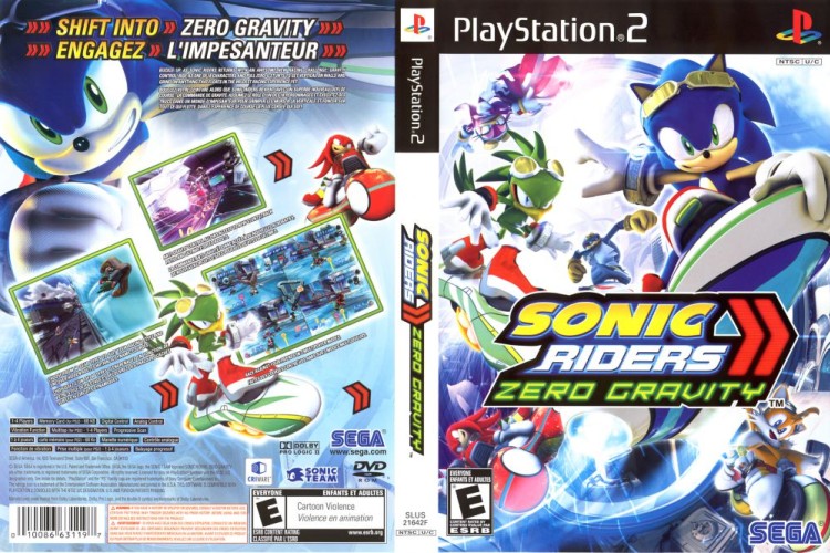 Sonic Riders: Zero Gravity - PlayStation 2 | VideoGameX