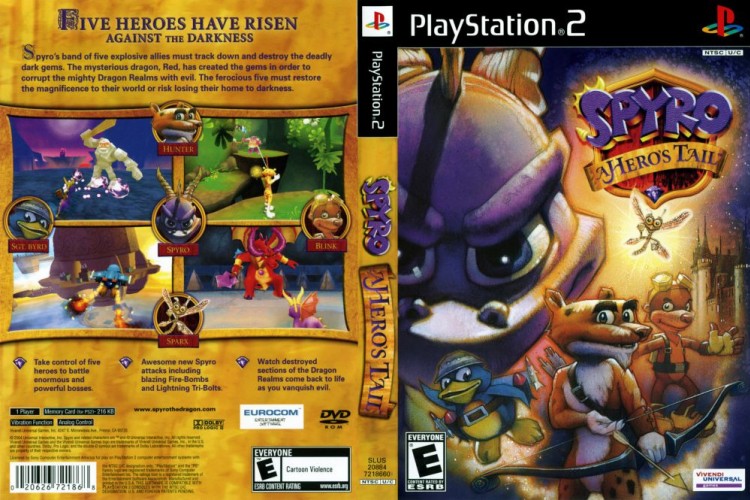 Spyro: A Hero's Tail - PlayStation 2 | VideoGameX