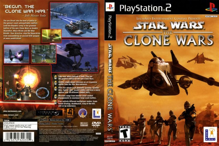 Star Wars The Clone Wars - PlayStation 2 | VideoGameX