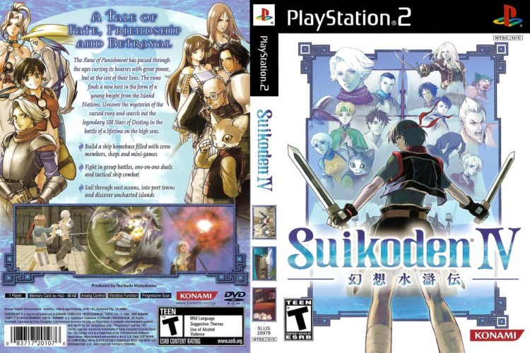 Suikoden IV - PlayStation 2 | VideoGameX