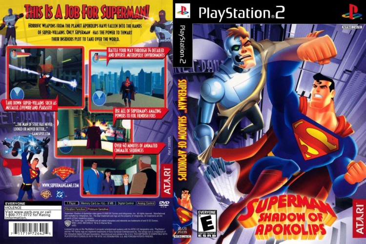 Superman: Shadow of Apokolips - PlayStation 2 | VideoGameX