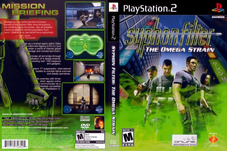 Syphon Filter: The Omega Strain - PlayStation 2 | VideoGameX