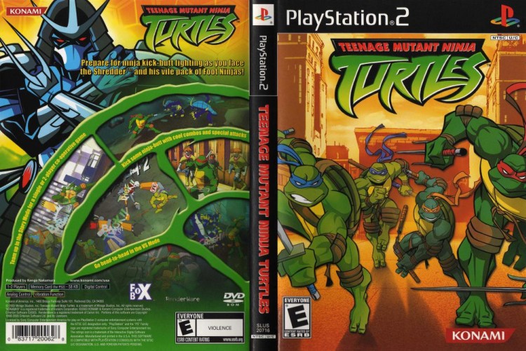 TMNT [Konami] - PlayStation 2 | VideoGameX