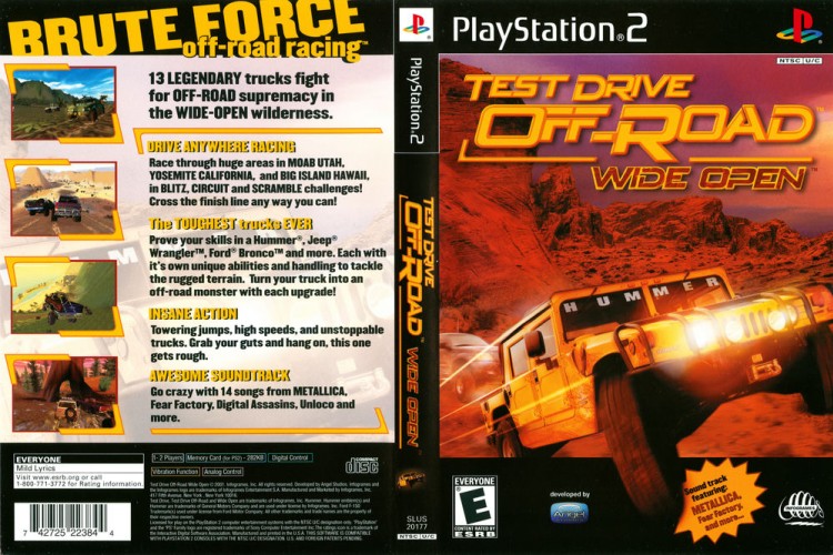 Test Drive Off-Road: Wide Open - PlayStation 2 | VideoGameX