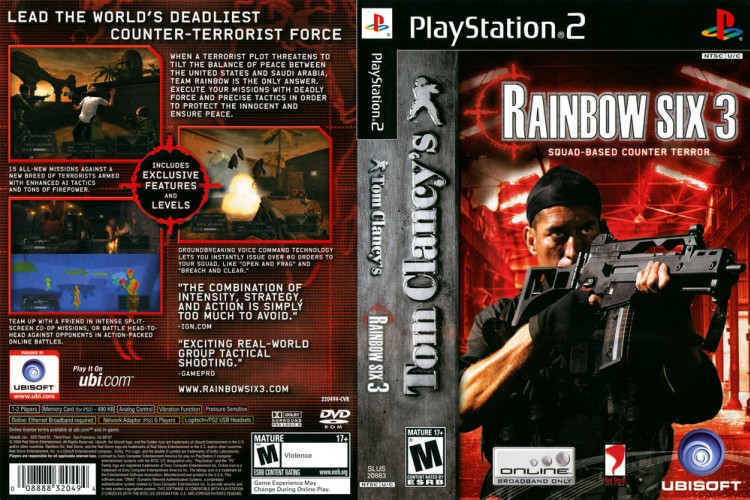 Rainbow Six 3 - PlayStation 2 | VideoGameX