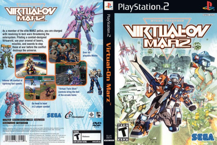 Virtual-On Marz - PlayStation 2 | VideoGameX