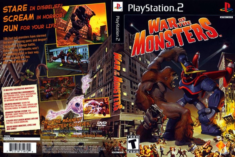 War of the Monsters - PlayStation 2 | VideoGameX