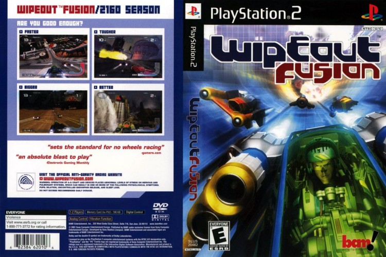 Wipeout Fusion - PlayStation 2 | VideoGameX