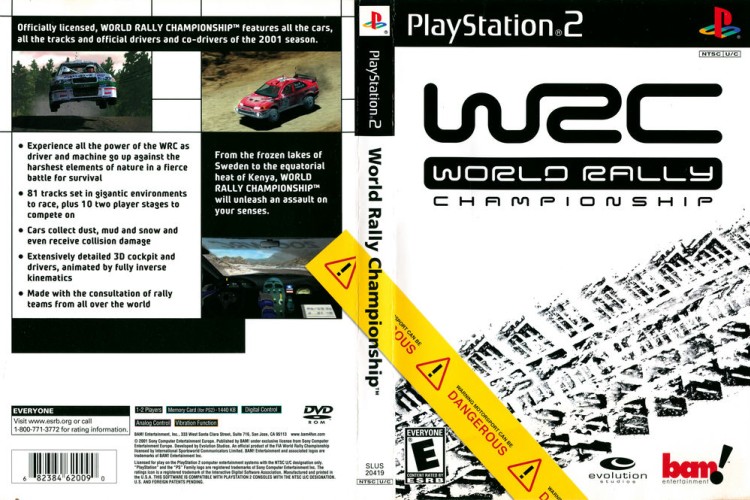 WRC: World Rally Championship - PlayStation 2 | VideoGameX