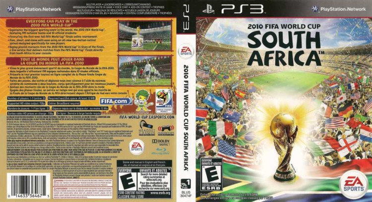 2010 FIFA World Cup South Africa - PlayStation 3 | VideoGameX