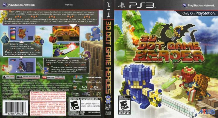 3D Dot Game Heroes - PlayStation 3 | VideoGameX