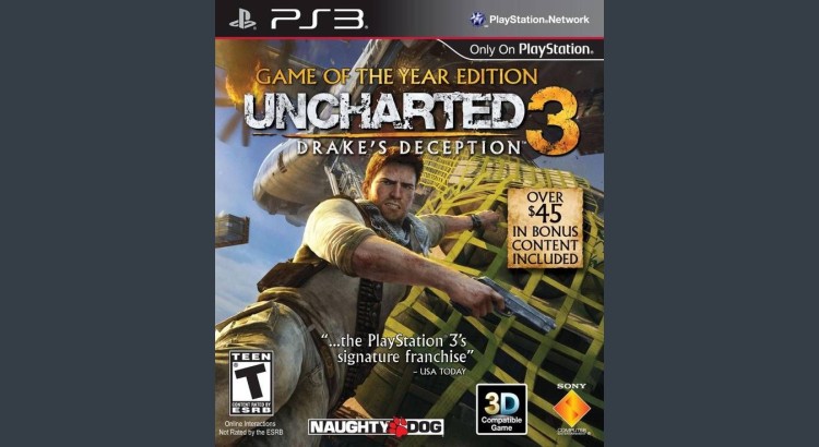 Uncharted 3: Drake's Deception: Game of the Year Edition - PlayStation 3 | VideoGameX