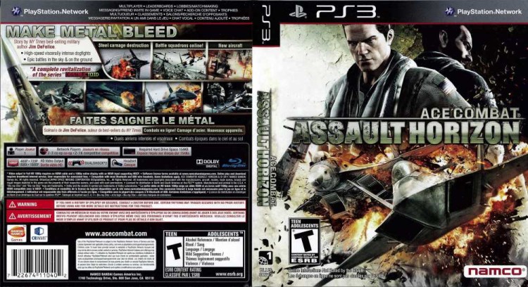 Ace Combat: Assault Horizon - PlayStation 3 | VideoGameX