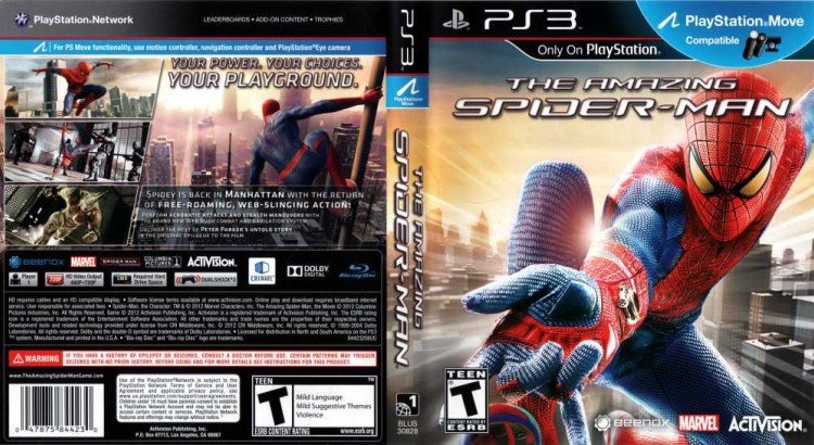 Amazing Spider-Man, The - PlayStation 3 | VideoGameX