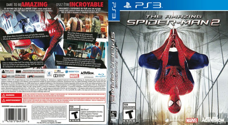 AMAZING SPIDERMAN 2 - PlayStation 3 | VideoGameX