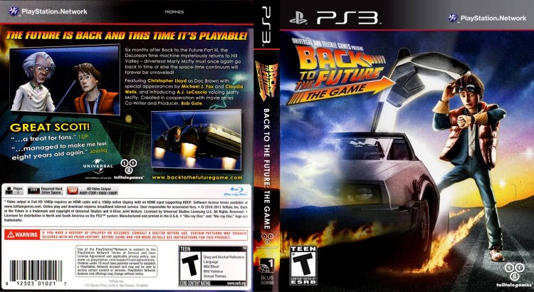 Back to the Future: The Game - PlayStation 3 | VideoGameX