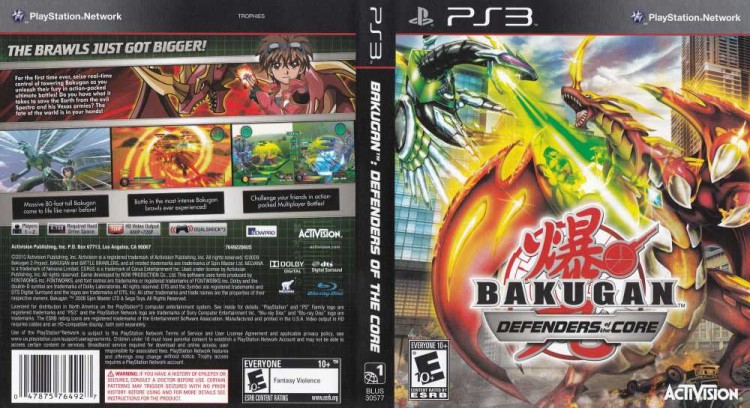 Bakugan: Defenders of the Core - PlayStation 3 | VideoGameX