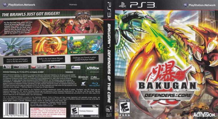 Bakugan: Defenders of the Core - PlayStation 3 | VideoGameX